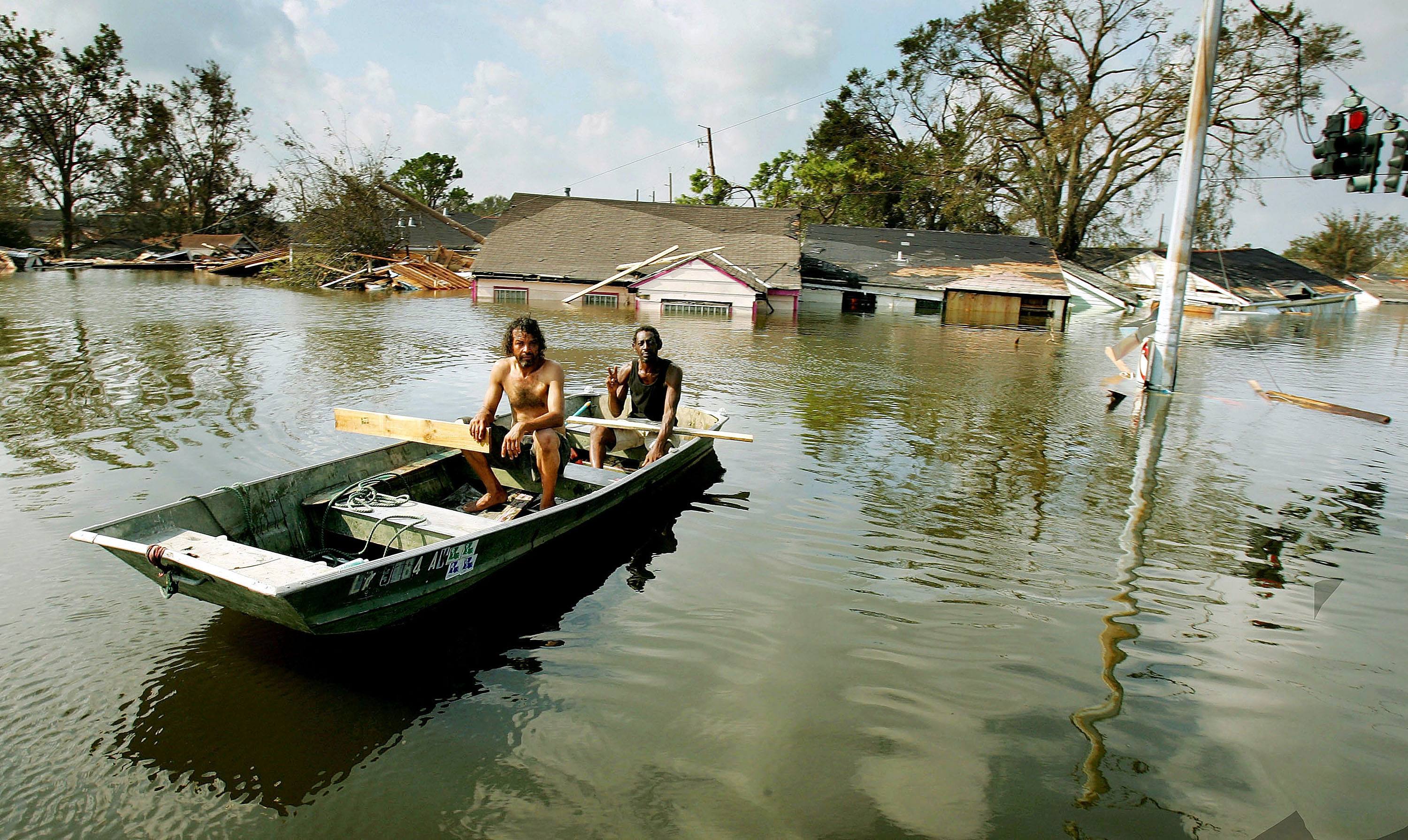 Ninth Ward New Orleans after Hurricane Katrina