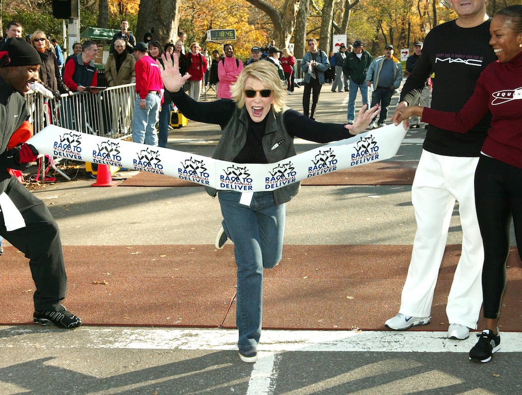 TV personality Joan Rivers at Race To Deliver Aids Benefit