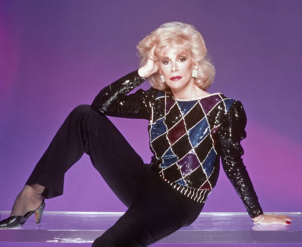 Joan Rivers poses for a portrait