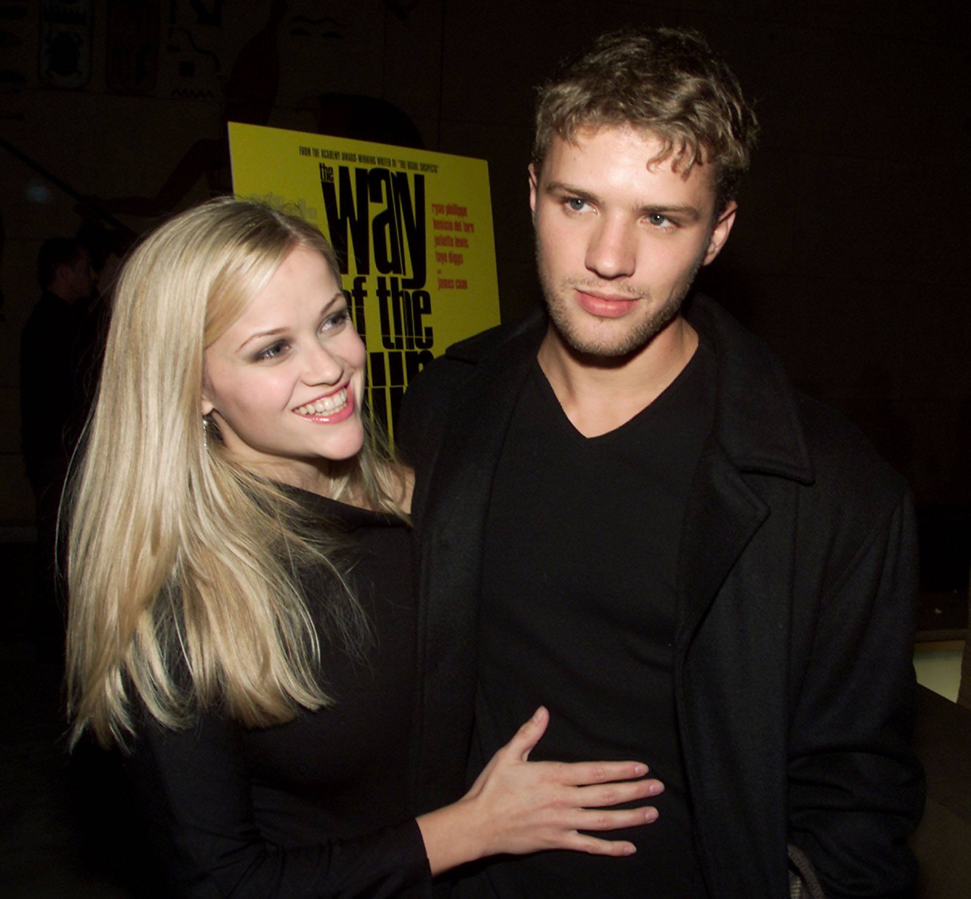 Ryan Phillippe and Reese Witherspoon at the premiere of 'The Way of the Gun'