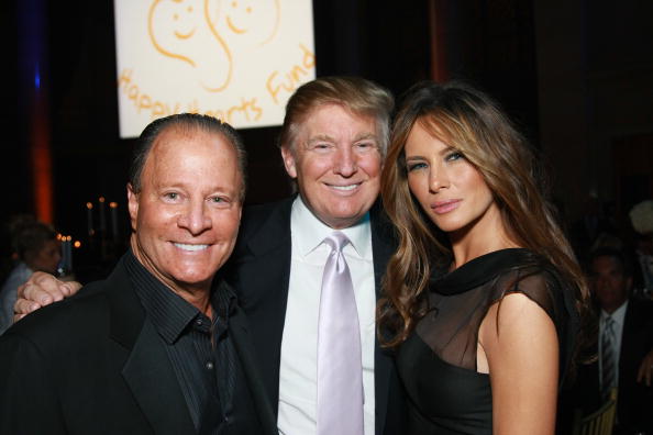 Stewart Rahr, Donald and Melania Trump in 2008