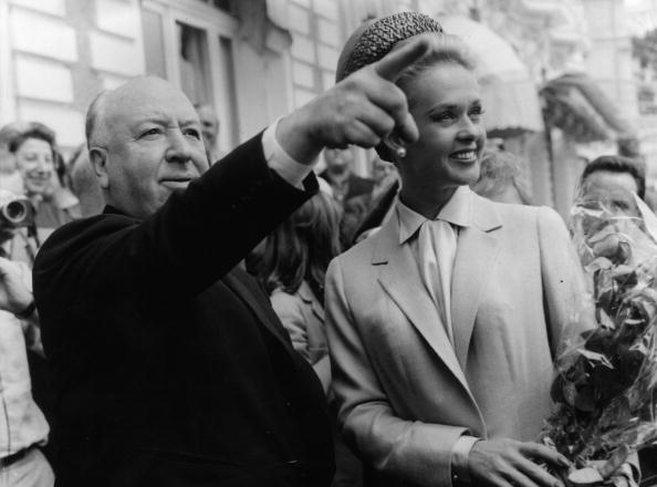 Alfred Hitchcock and Tippi Hedren Alfred Hitchcock and Tippi Hedren