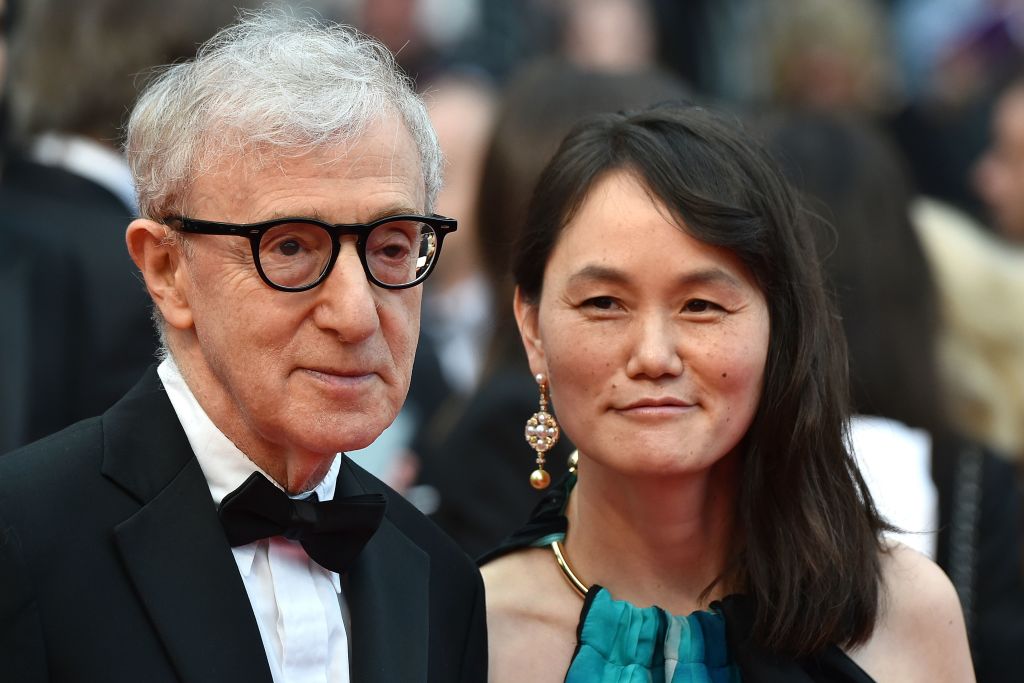 Woody Allen and his wife, Soon-Yi Previn