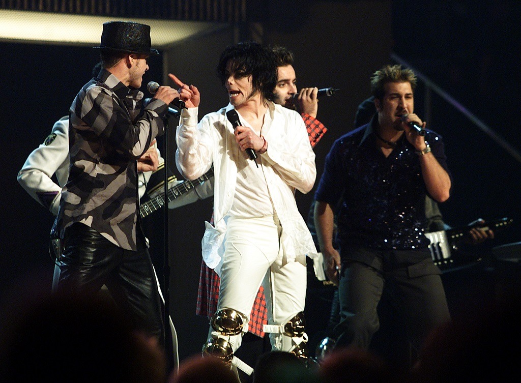 Michael Jackson with N'SYNC