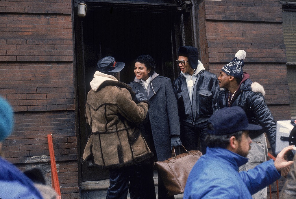Michael Jackson meeting Wesley Snipes Michael Jackson meeting Wesley Snipes