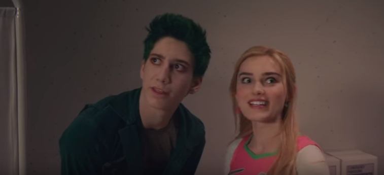 Milo Manheim and Meg Donnelly