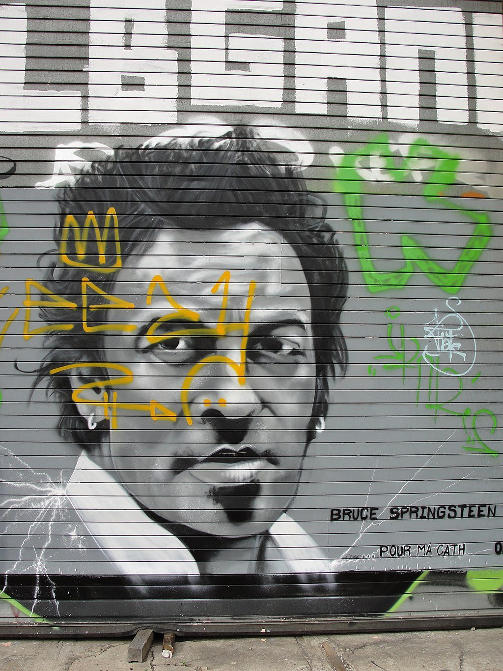 Bruce Springsteen graffiti