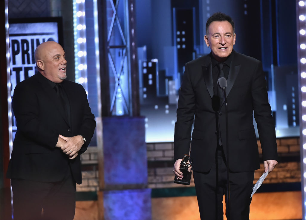 Bruce Springsteen wins Tony Award 2018, Billy Joel presents