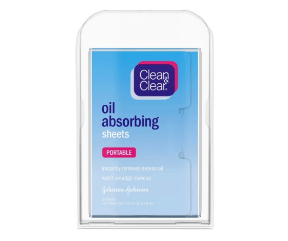 Clean and Clear Oil Absorbing Sheets