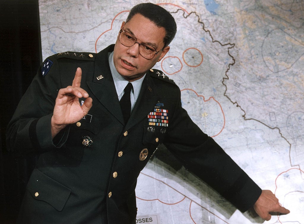 Colin Powell, Chairman Joint Chiefs of Staff, 1991, famous American military veterans