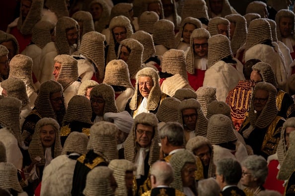 British judges in wigs