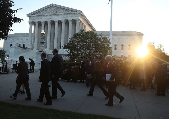 Supreme Court in session