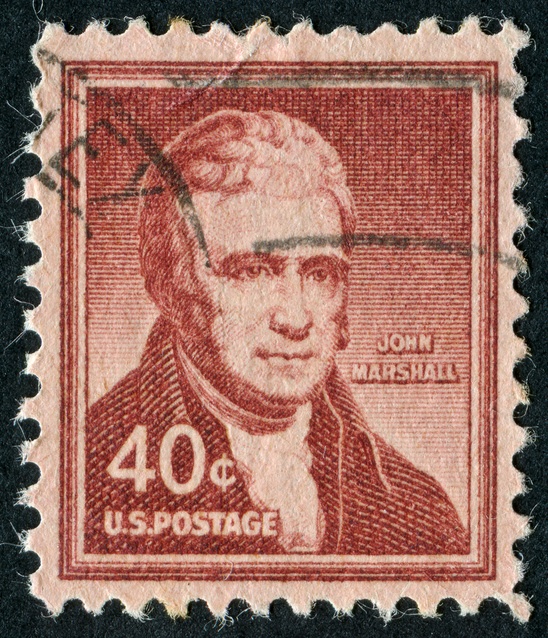 John Marshall stamp