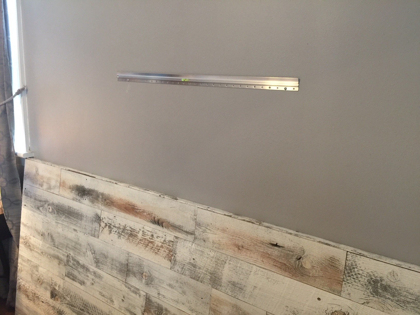 Stikit headboard installation