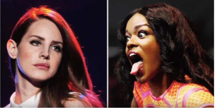 Lana Del Rey and Azealia Banks