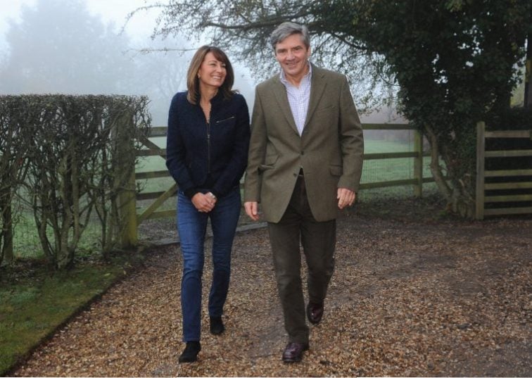 Parents of Kate Middleton, Michael and Carole Middleton