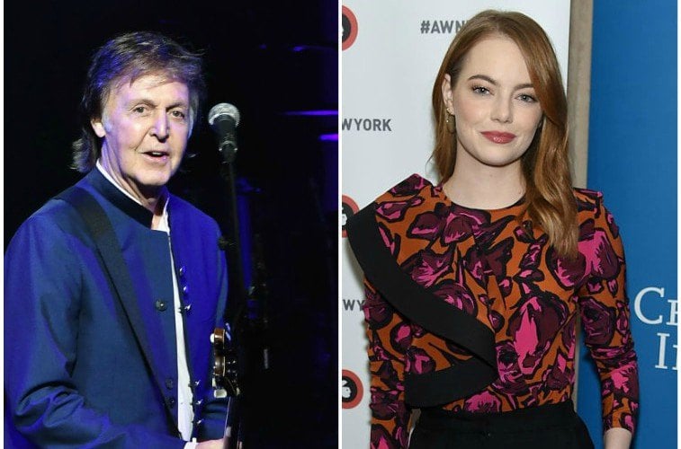 Emma Stone Has a Dance Rehearsal for an Upcoming Paul McCartney Music Video