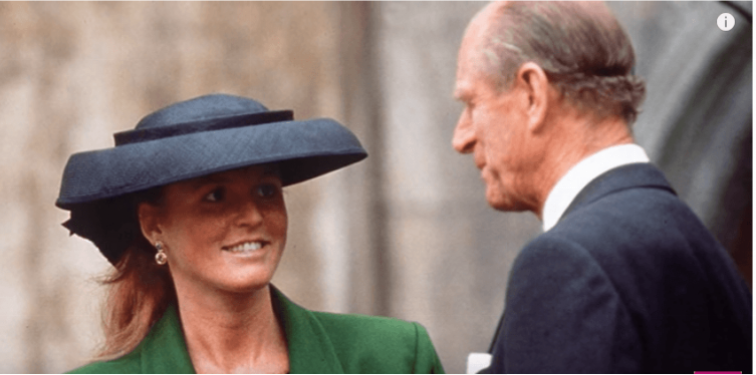 Prince Philip and Sarah Ferguson