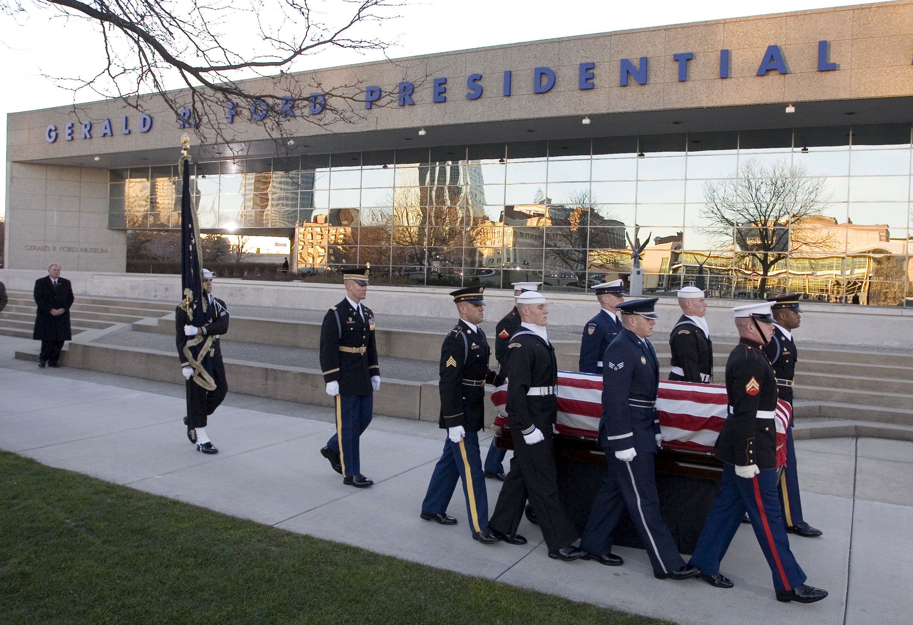Gerald Ford, Michigan, presidential burials