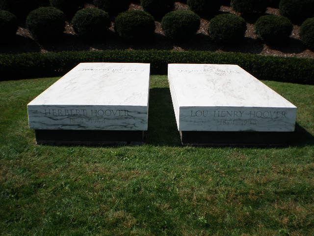 Herbert Hoover tomb in Iowa
