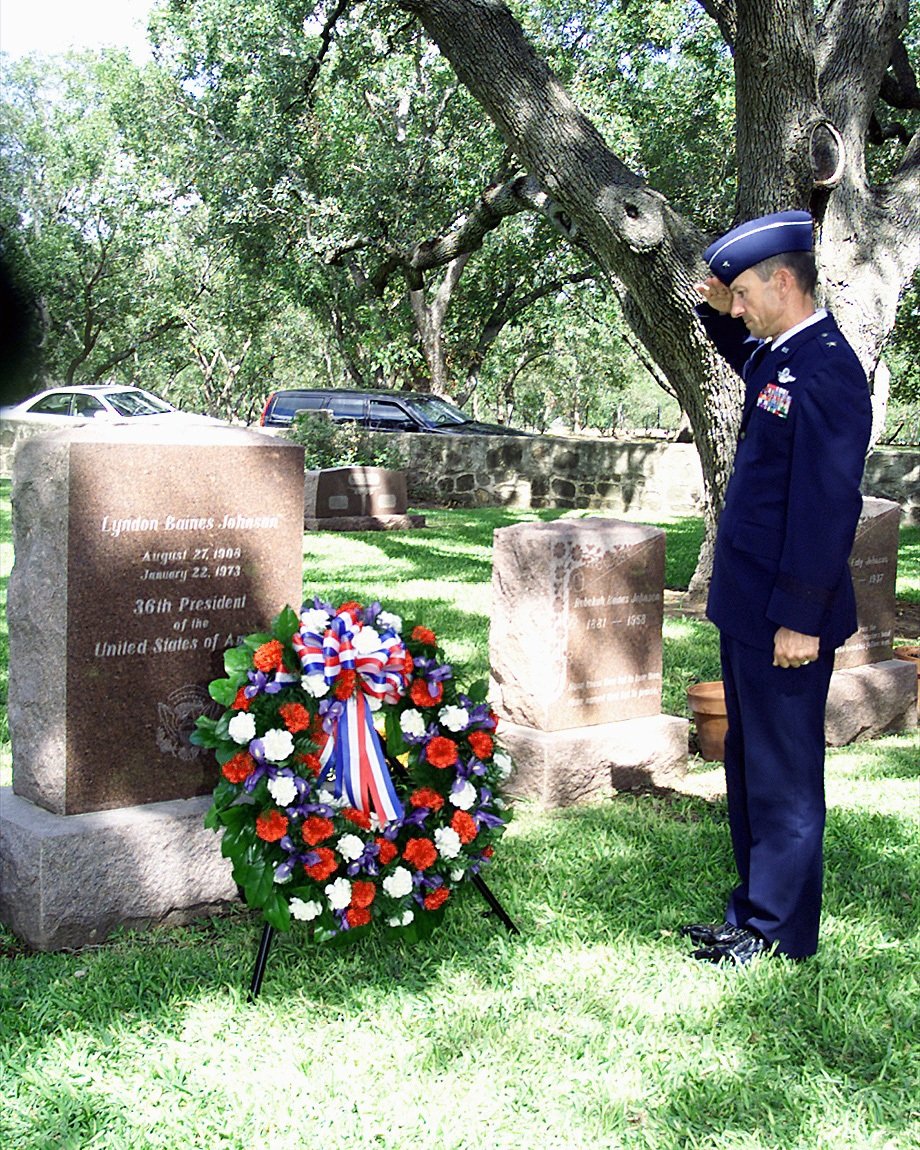 Presidential burials Lyndon B. Johnson Texas