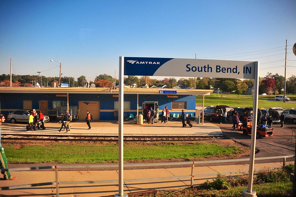 Ugliest train stations in America-South Bend IN