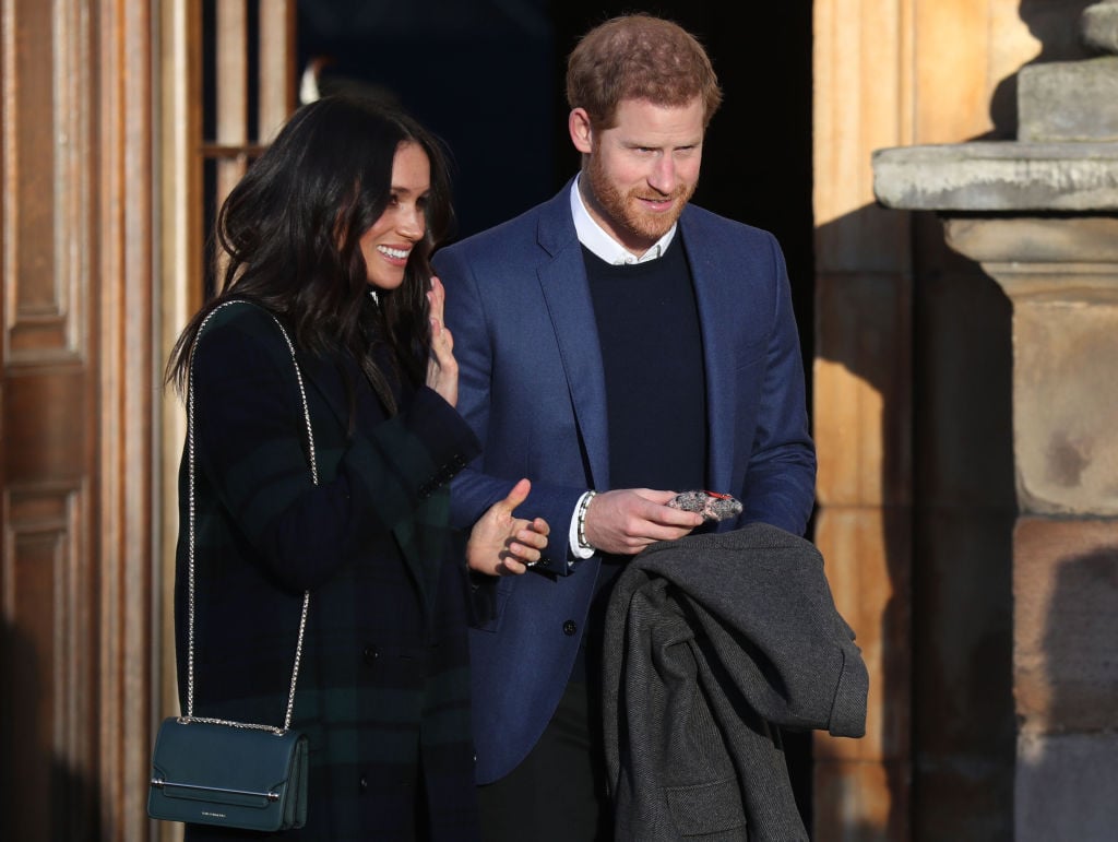 Prince Harry And Meghan Markle Visit Edinburgh