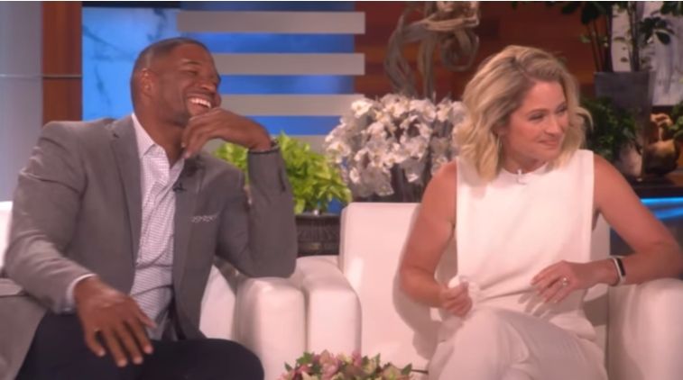 Michael Strahan and Sara Haines