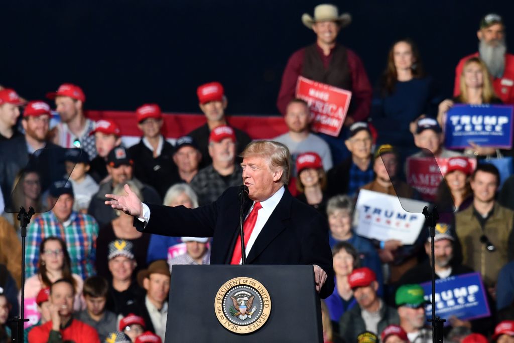 Donald Trump at a Rally Donald Trump at a Rally