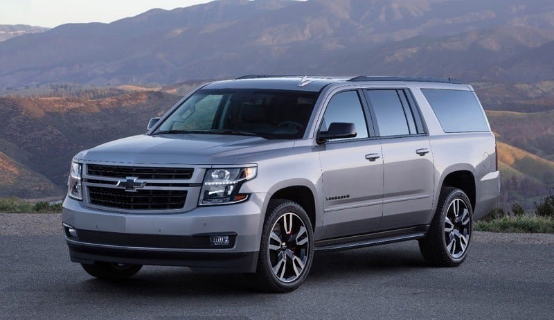 The 2019 Suburban RST Performance Package features a 420-hp, 6.2