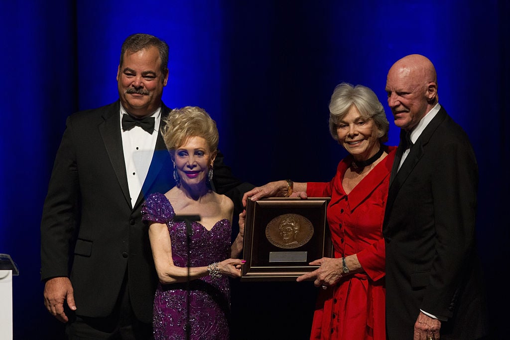 Cal McNair, philanthropist Margaret Alkek Williams, Janice McNair, Bob McNair