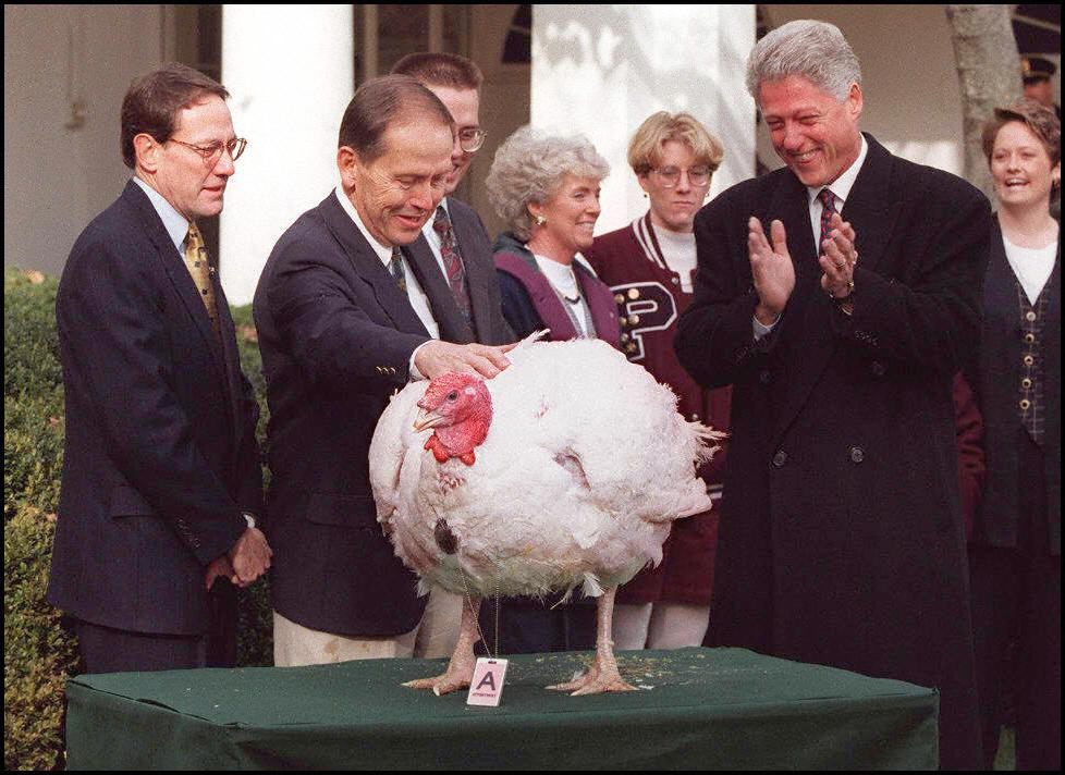 U.S. and other countries that celebrate Thanksgiving, U.S. President Bill Clinton