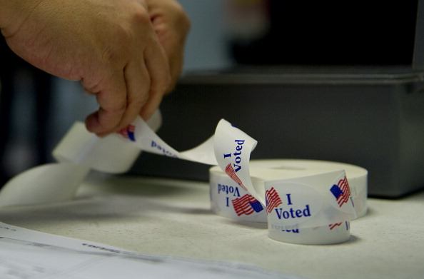 I Voted sticker