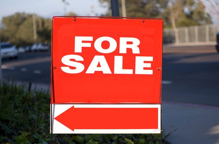 For sale sign