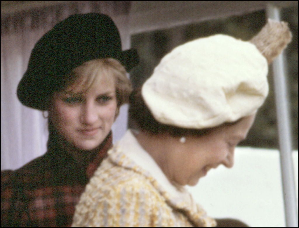 Princess Diana and Queen Elizabeth