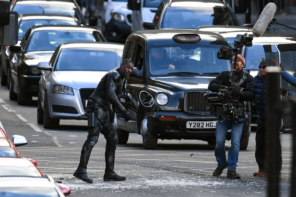 Idris Elba on 'Hobbs & Shaw' Set
