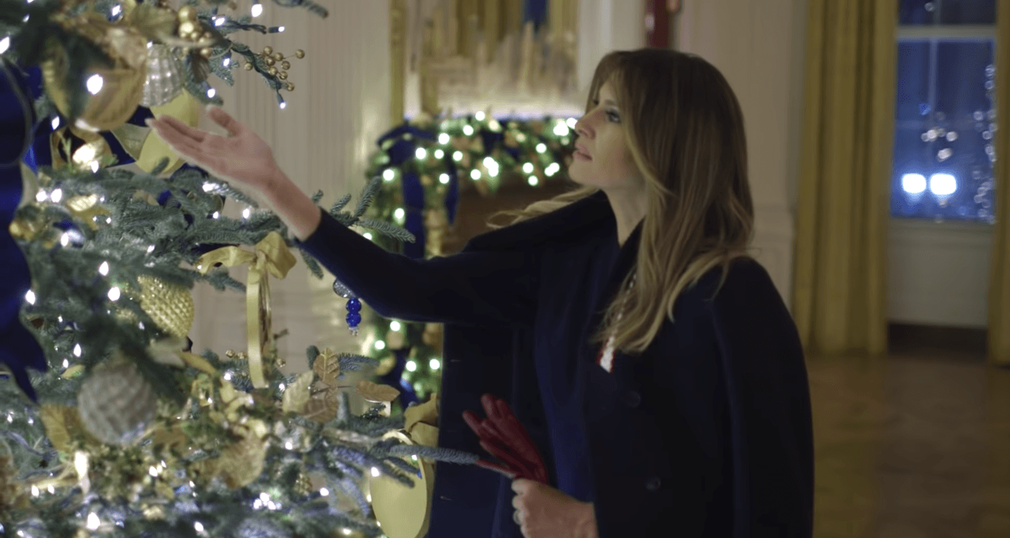 Why Are Melania Trump’s Christmas Decorations Getting So Much Hate?