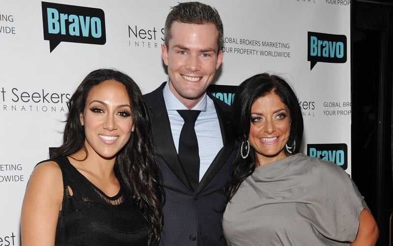 Melissa Gorga, Ryan Serhant, and Kathy Wakile