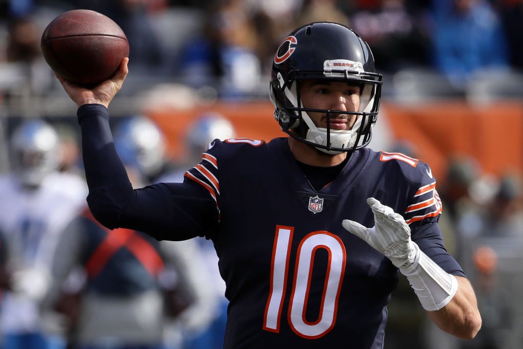 Chicago Bears quarterback Mitchell Trubisky