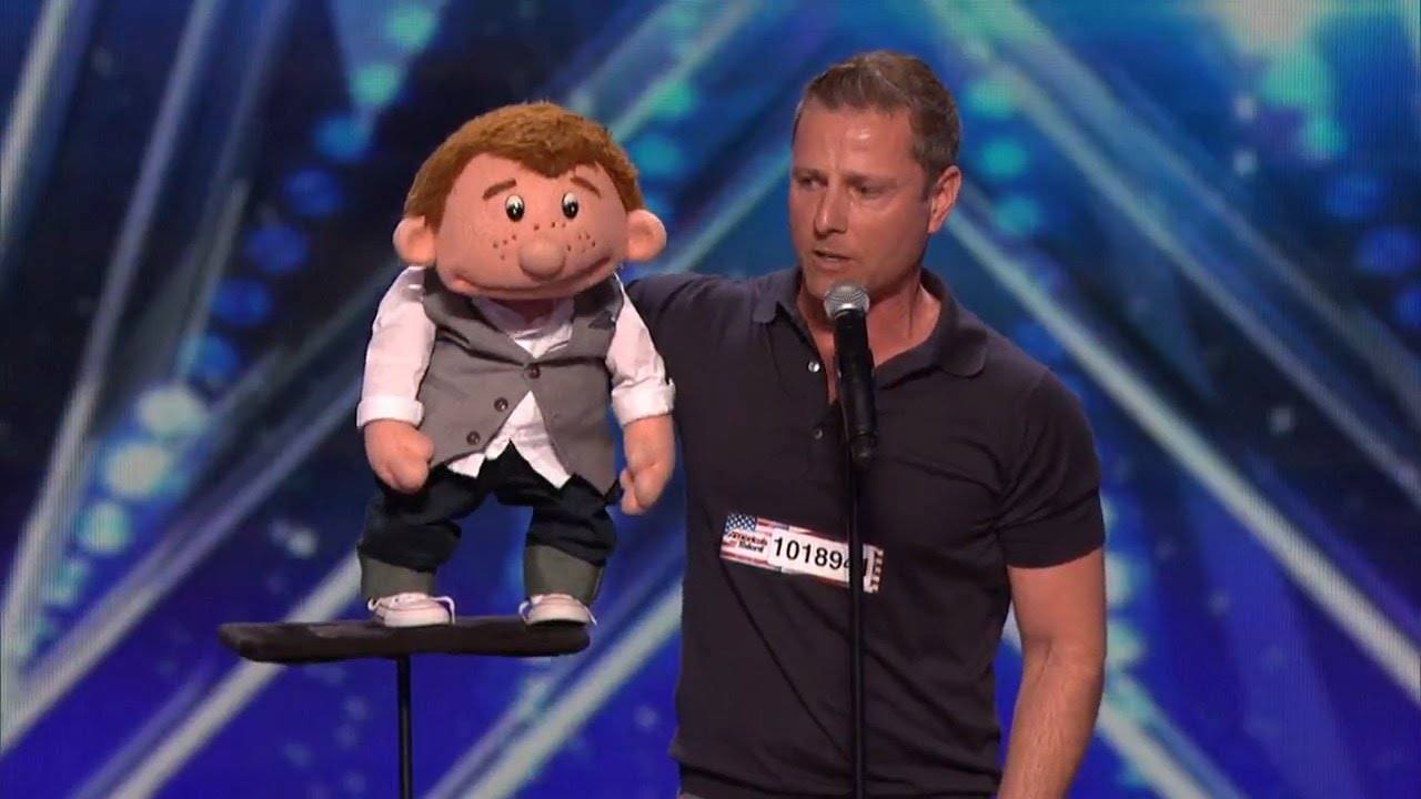 Paul Zerdin on "America's Got Talent"
