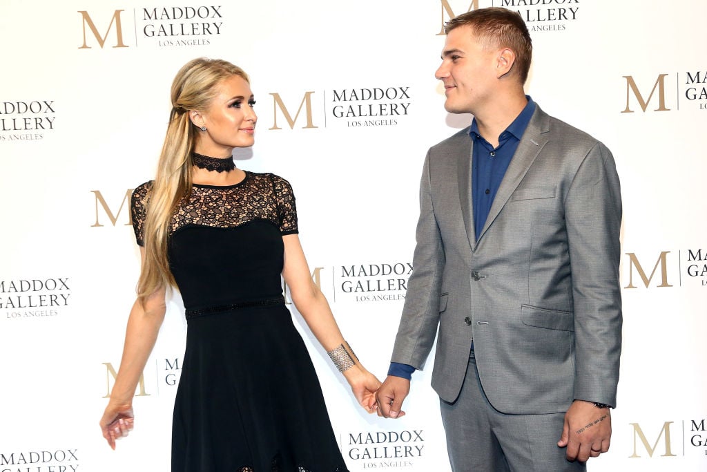 Paris Hilton and Chris Zylka