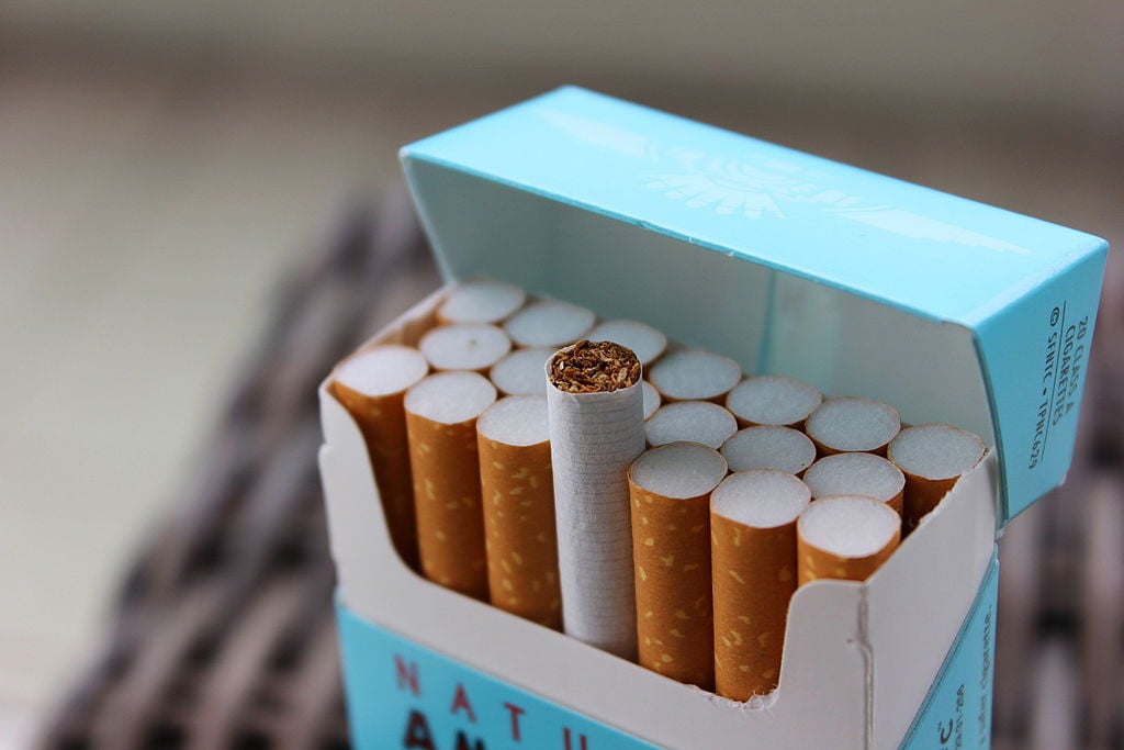 Pack of cigarettes