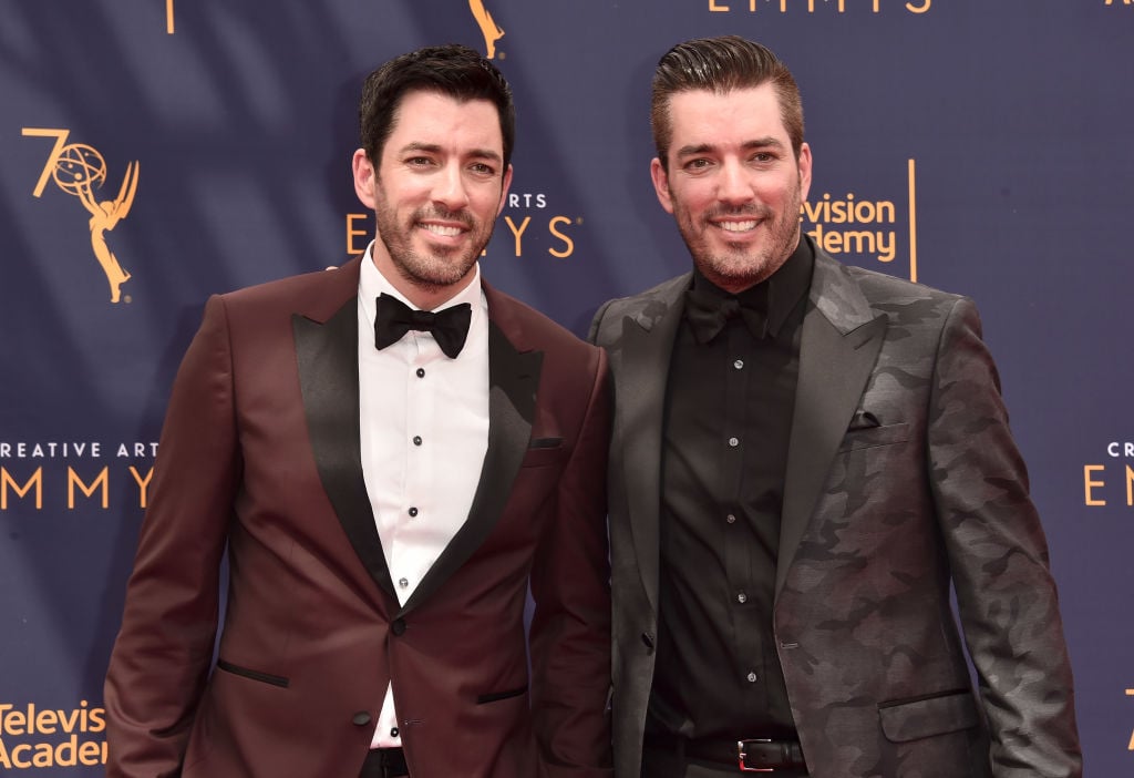 Drew and Jonathan Scott Drew Scott and Jonathan Scott attends the 2018 Creative Arts Emmys Day 2 at Microsoft Theater on September 9, 2018 in Los Angeles, California.