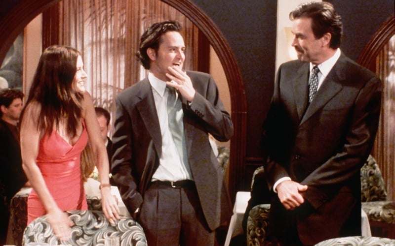 Courteney Cox Matthew Perry Tom Selleck