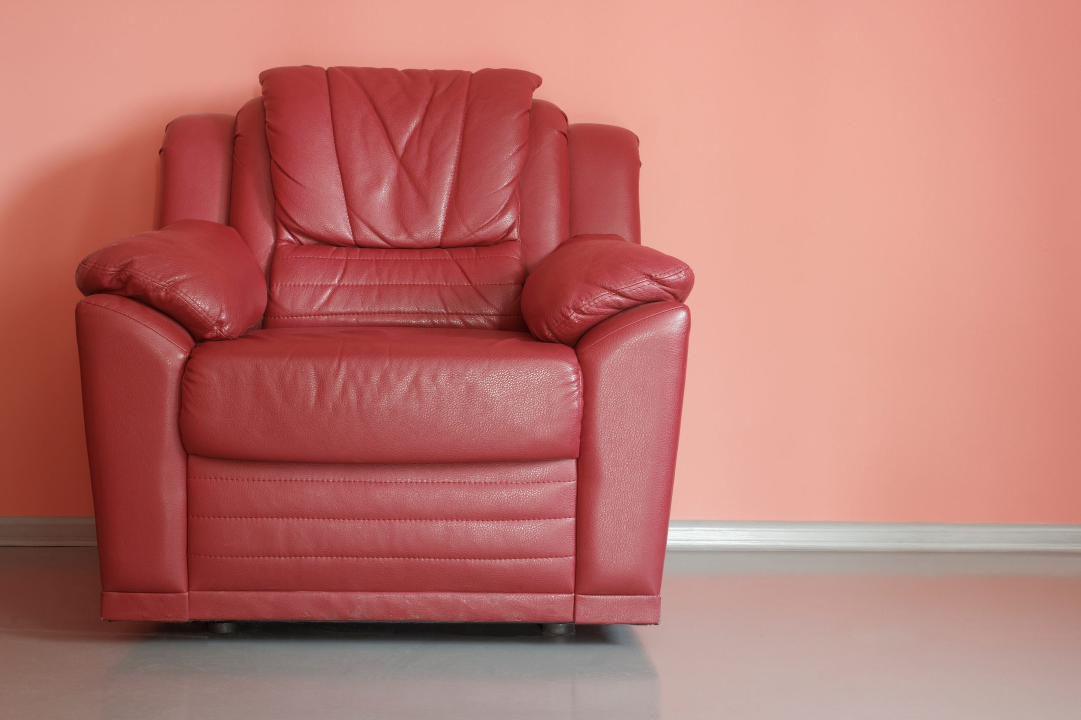 Red recliner