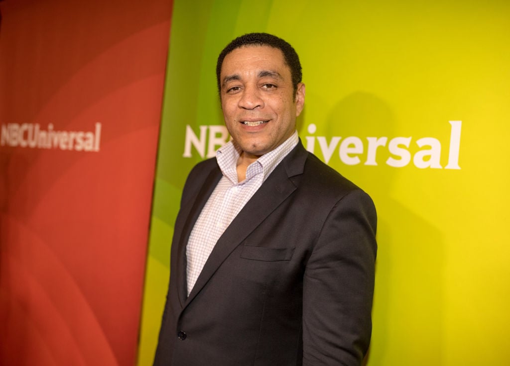 The Blacklist star Harry Lennix attends a press event in 2018.