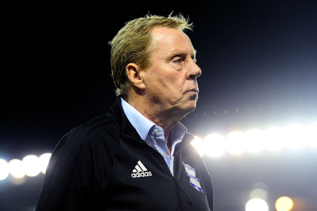 Harry Redknapp Harry Redknapp, Manager of Birmingham City looks on after the Carabao Cup Second Round match between Birmingham City and AFC Bournemouth at St Andrews (stadium) on August 22, 2017 in Birmingham, England.