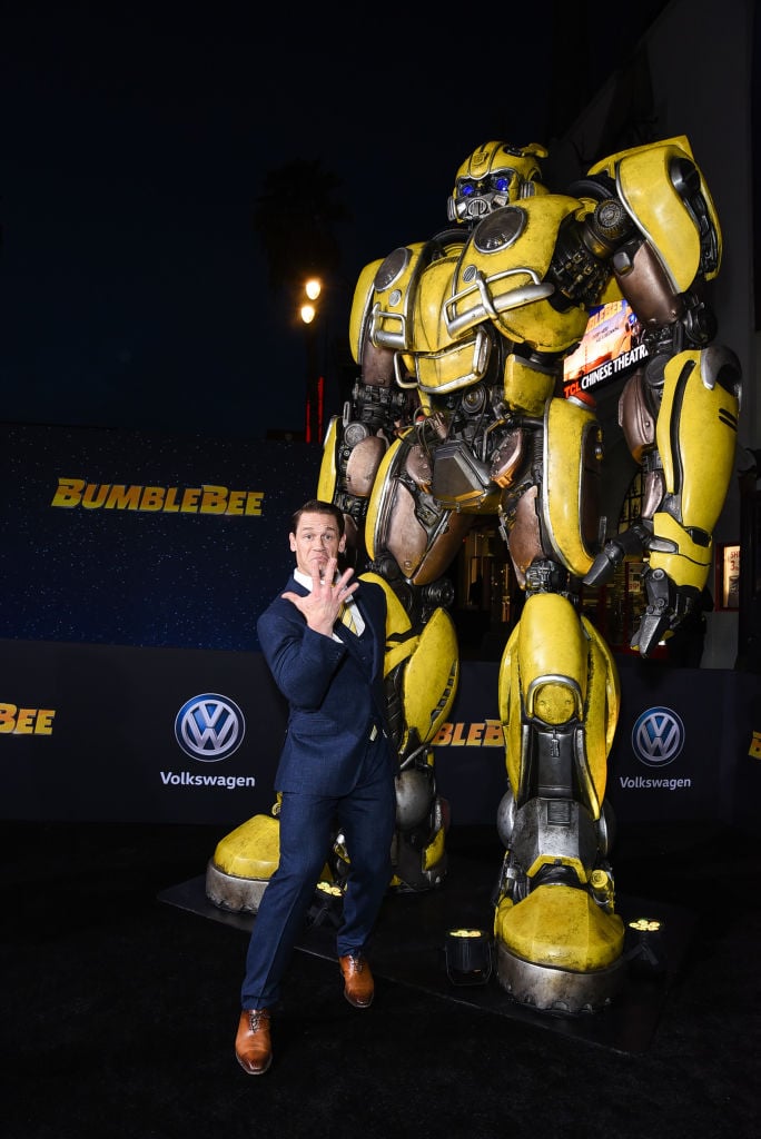 John Cena John Cena attends Premiere Of Paramount Pictures' "Bumblebee" at TCL Chinese Theatre on December 09, 2018 in Hollywood, California.