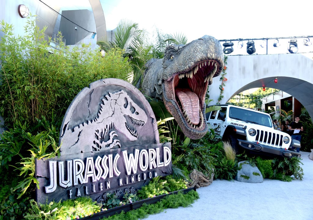 Jurassic World Fallen Kingdom Premiere of Universal Pictures and Amblin Entertainment's "Jurassic World: Fallen Kingdom" at the Walt Disney Concert Hall on June 12, 2018 in Los Angeles, California.