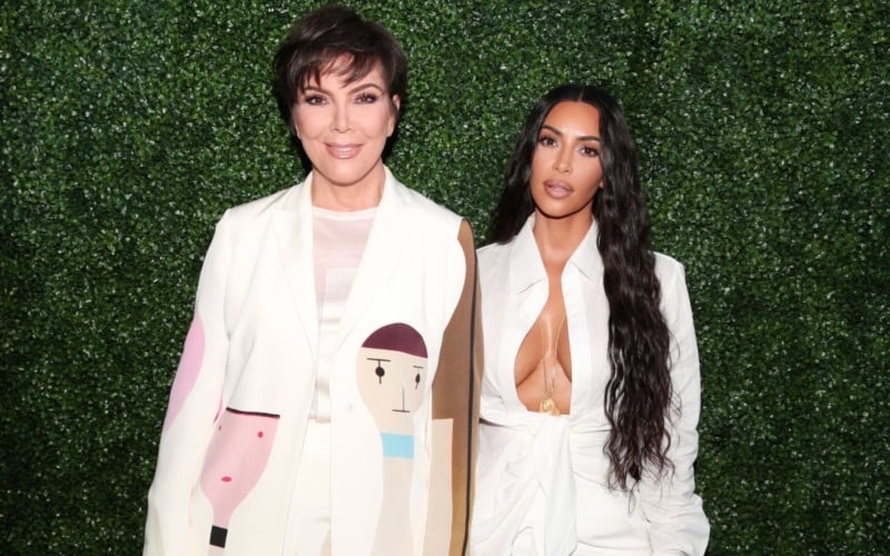 Kris Jenner and Kim Kardashian